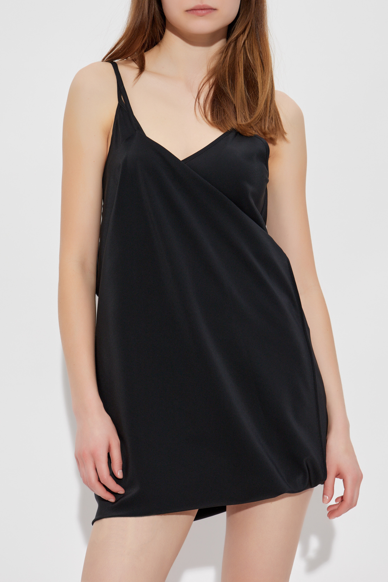 ワンピース MM6 MAISON MARGIELA Woman Dress Black S62DG0047M35441 900 MM6 MAISON MARGIELA: Dress woman - Black | Mm6 Maison